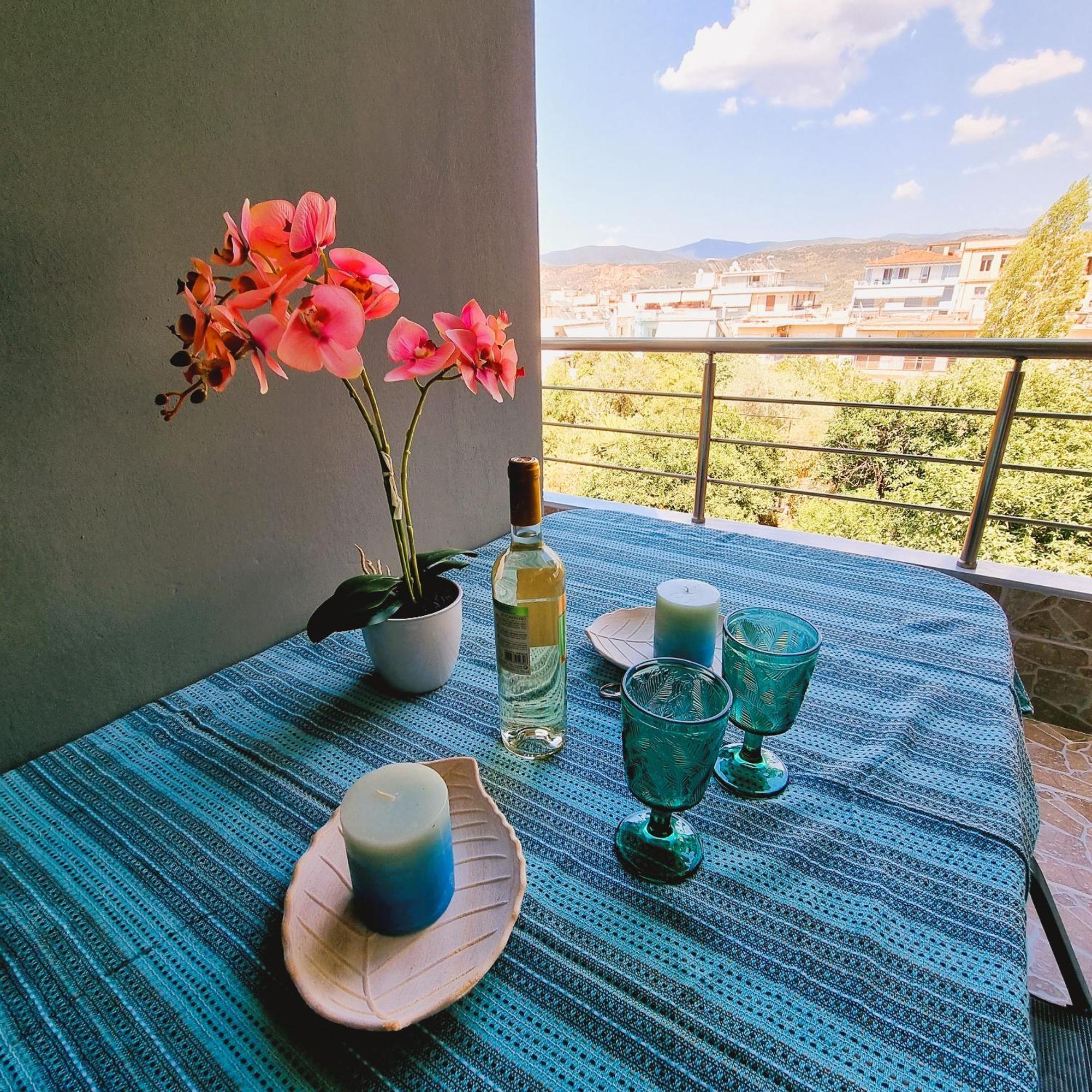 Estrella Apartment Спарта Экстерьер фото
